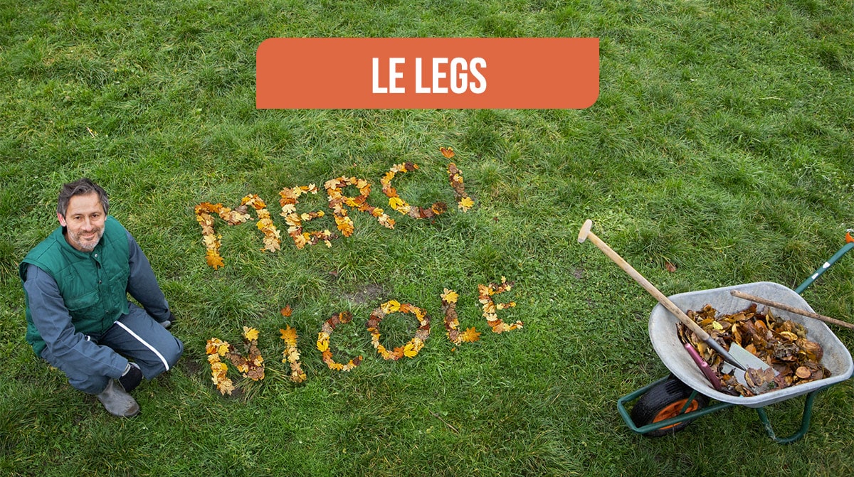 Le legs de nicole a permis à Antoine de devenir jardinier